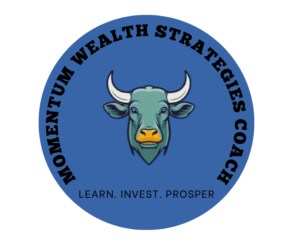 Logo of the Montana Wpercent UMW, featuring a bull's head with horns, and the slogan "Learn. Invest. Prosper."