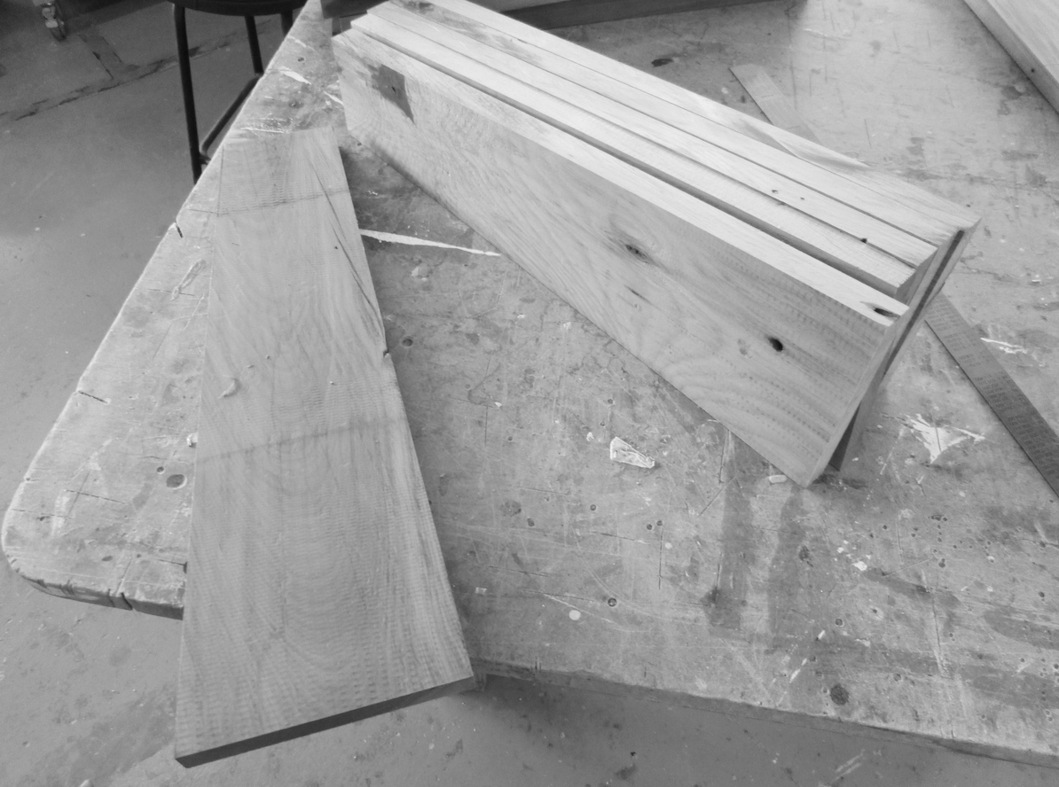 Leg pieces cut