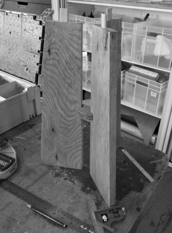 Base being assembled