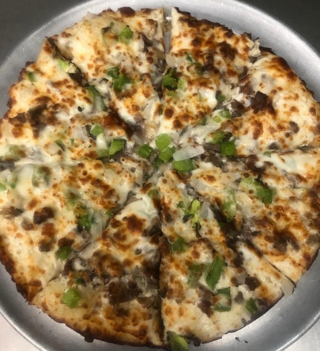 Philly Cheese Steak Pizza