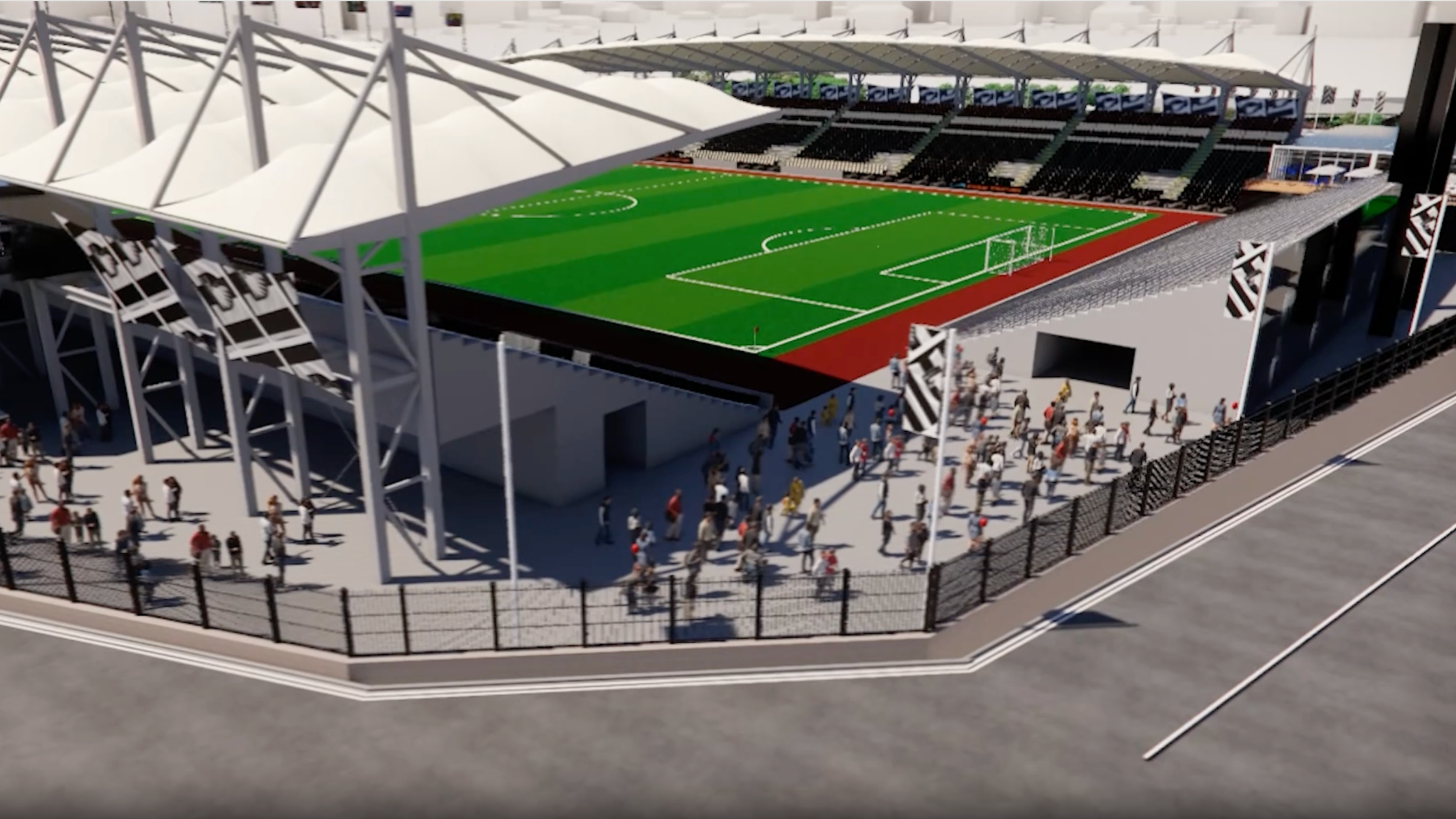 Grandstand on right.png