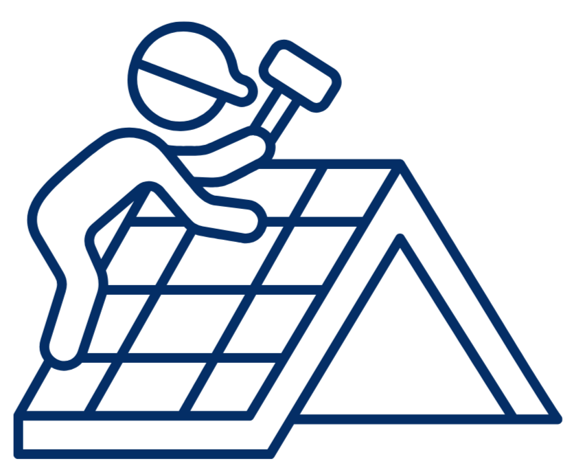 Roofing icon