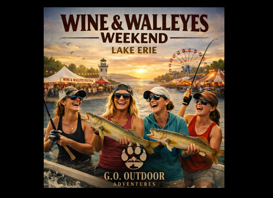 REGISTRATION OPEN: Women’s Wine & Walleyes Weekend – Lake Erie July 23–26, 2026 | Ashtabula Harbor, Ohio
