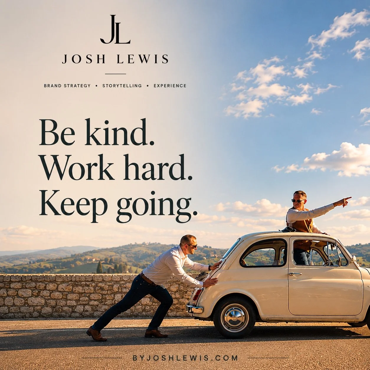 Not every season is about momentum. 

Sometimes it&rsquo;s about character. 

Showing up.
Doing the work. 
Treating people well. 
Continuing forward even when the path isn&rsquo;t easy. 

Be kind. 
Work hard. 
Keep going. 

#BrandStrategy #CreativeDi