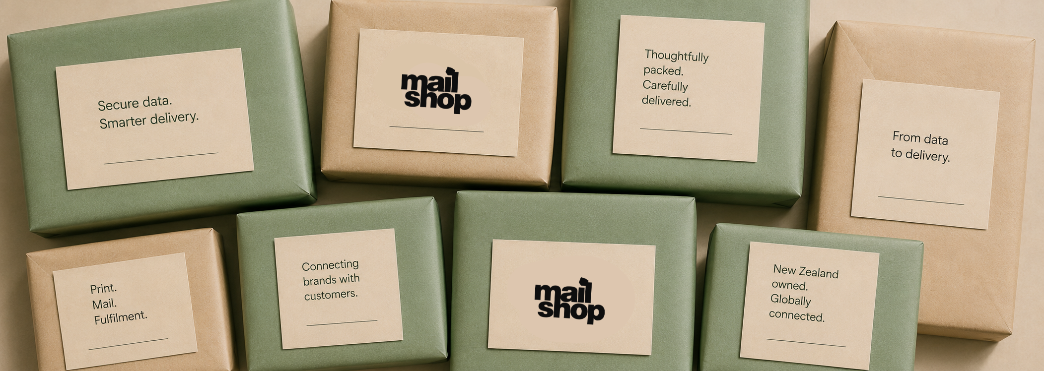 Premium direct mail, print production and fulfilment services by Mailshop.