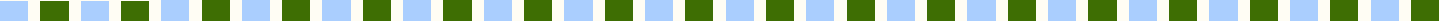 A multi-colored pattern to divide a section.