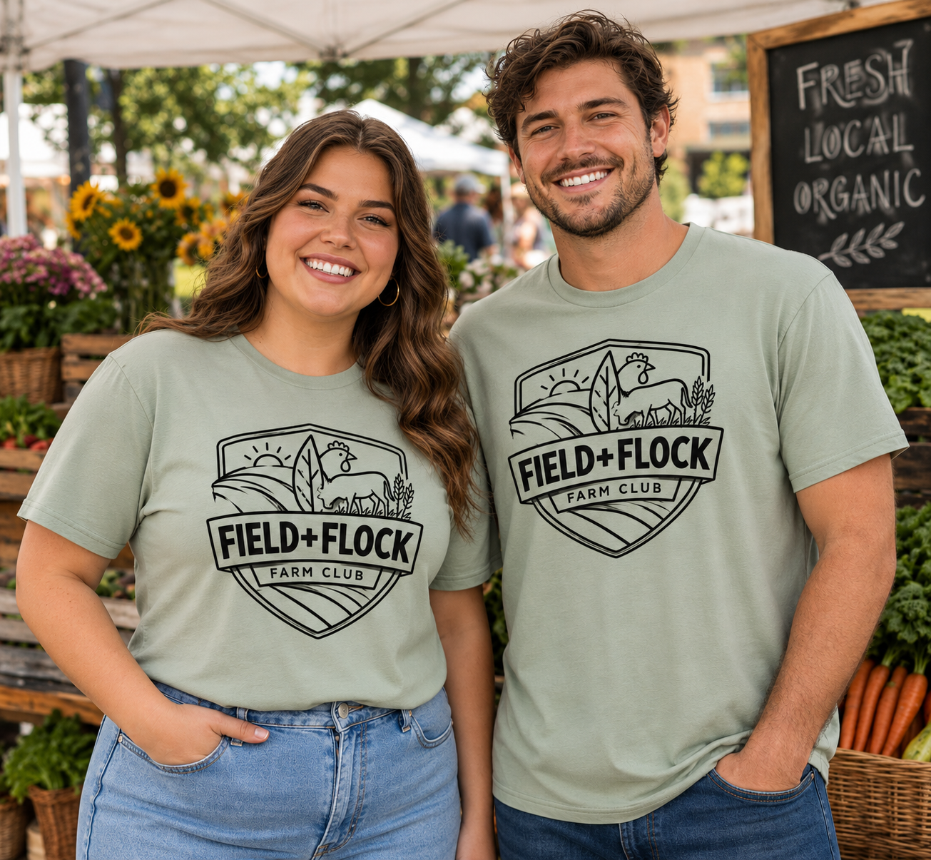 Field + Flock Branded T-Shirt