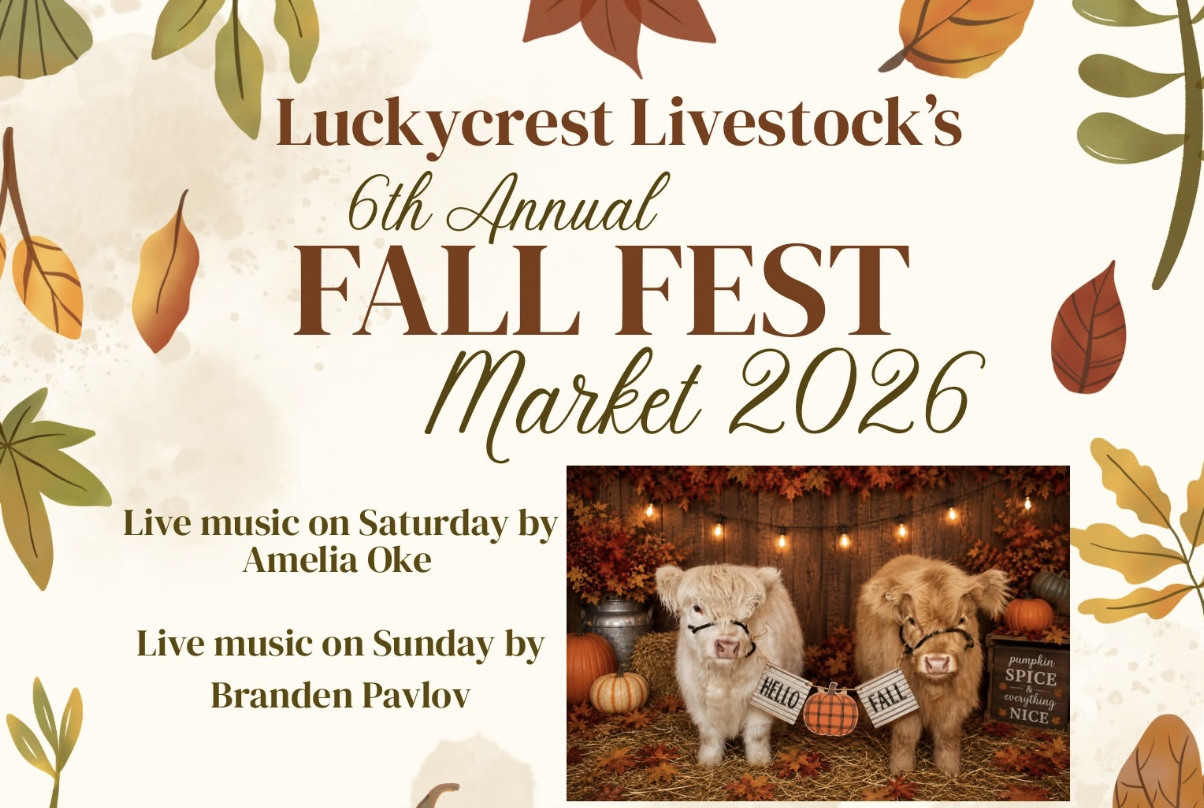 Luckycrest Livestock | 6th Annual Fall Fest Market