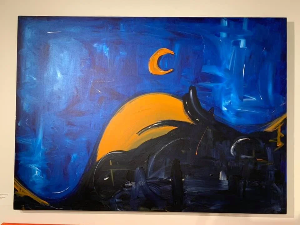 "Overtaken Awakening"

acrylic on canvas 
31”x43”