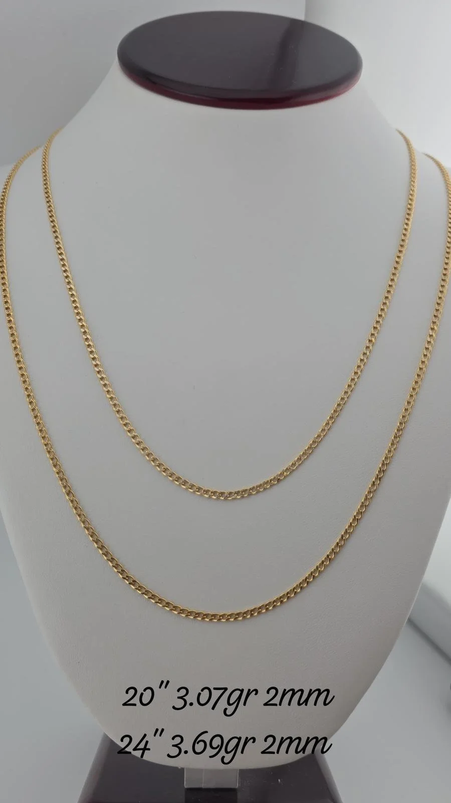 Diamond Cut Curb Chain