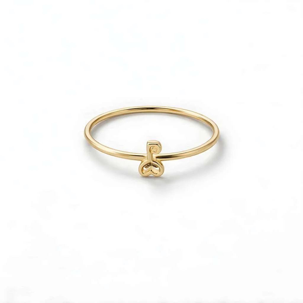 Minimal Heart Ring