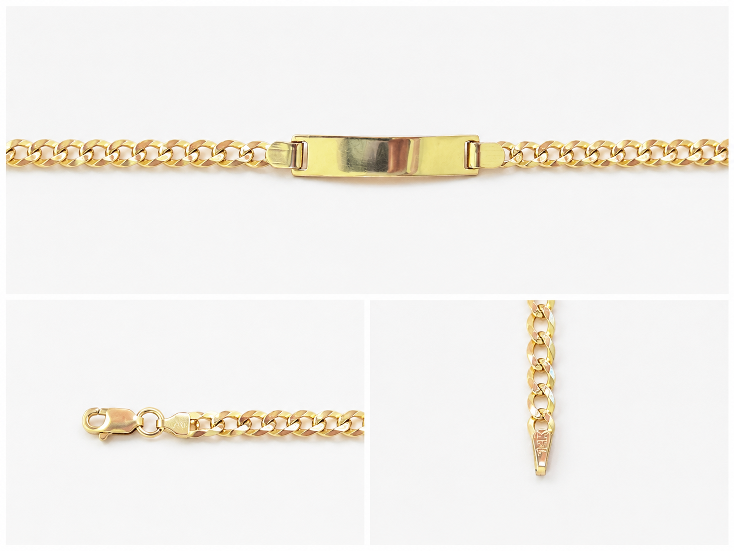Diamond Cut ID Bracelet