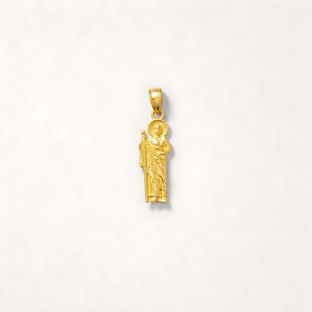 Saint Jude Gold Pendant