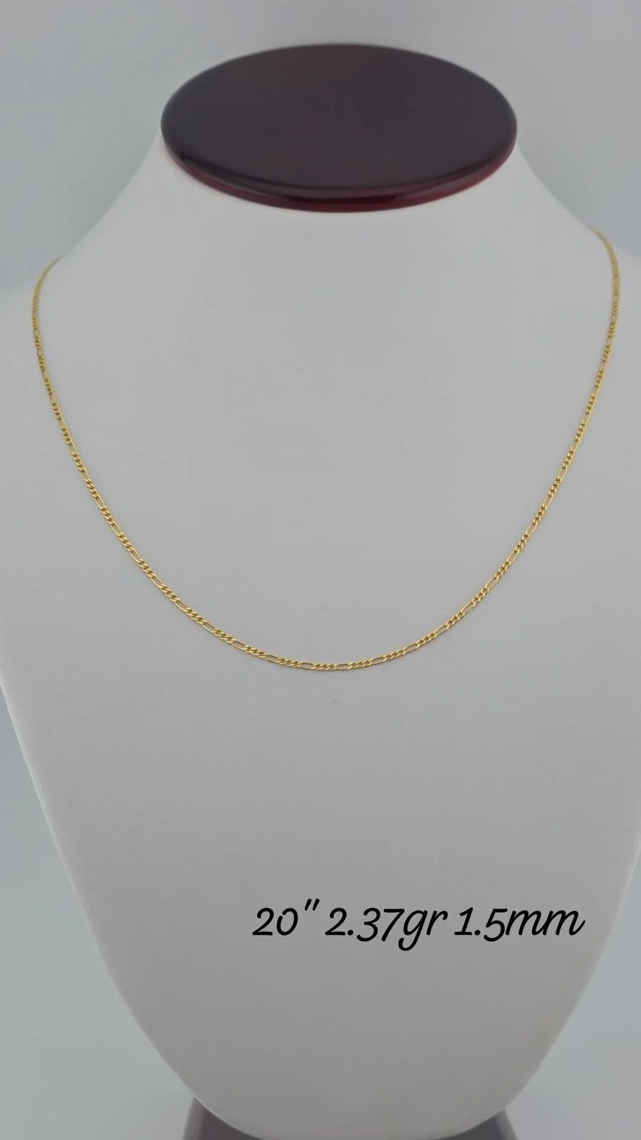 Diamond Cut Figaro Chain