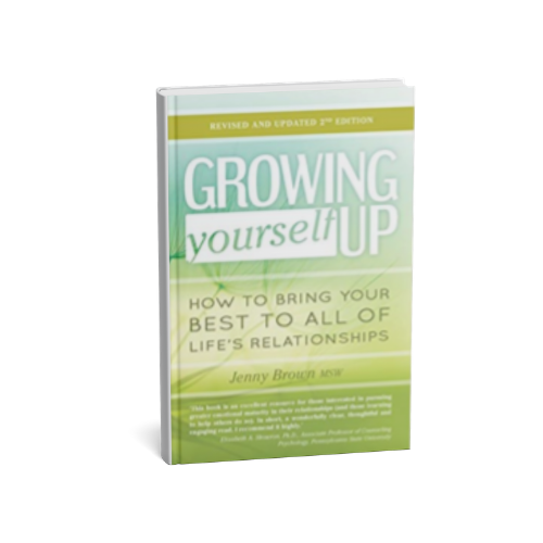Growing Yourself Up Book by Dr. Jenny Brown