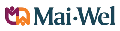 Mai-Wel logo with colorful icon and company name in blue text
