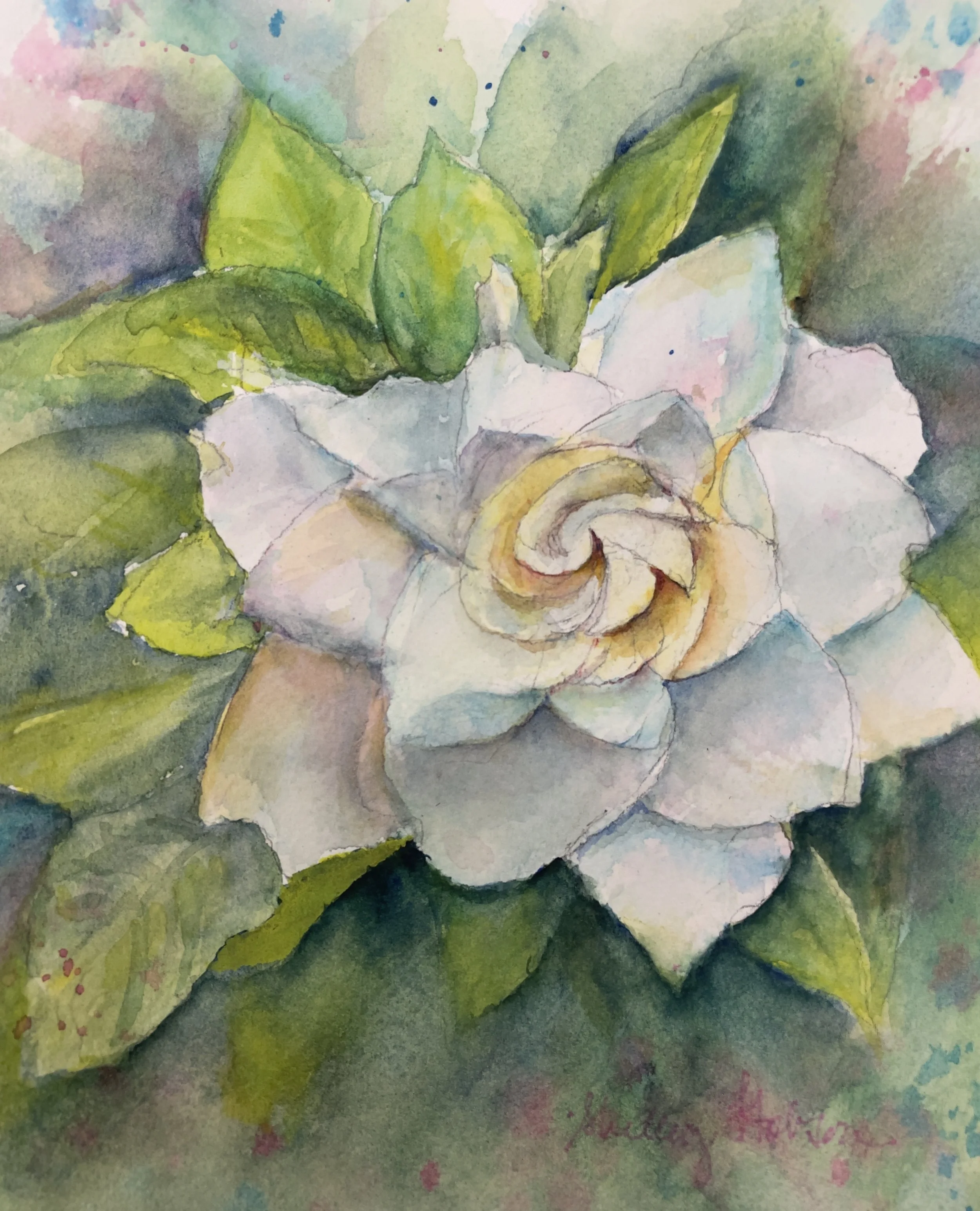 Heaven Scent, 2025,
12 × 12 in.
