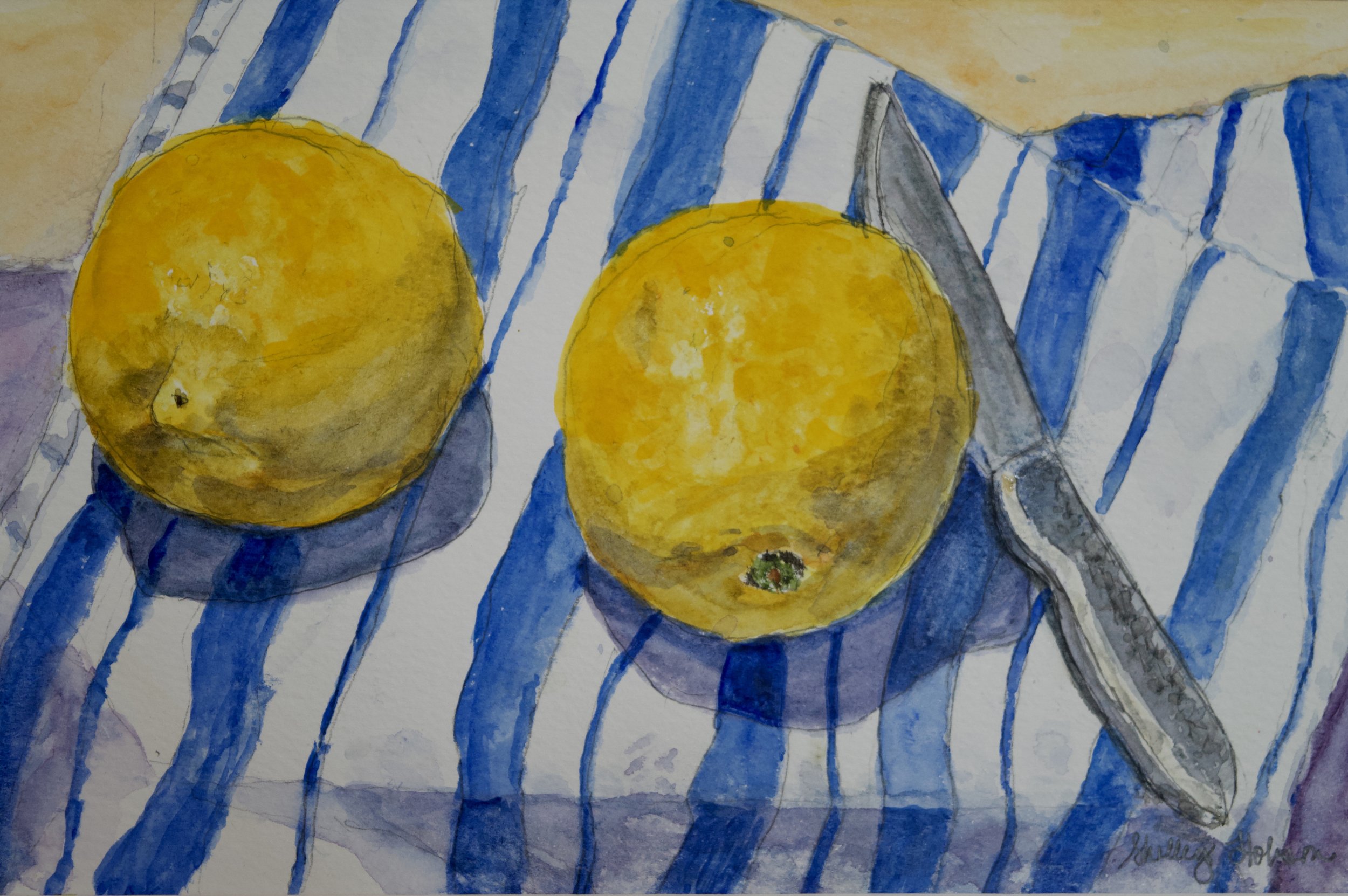 Make Lemonade, 2016,
18 × 14 in.