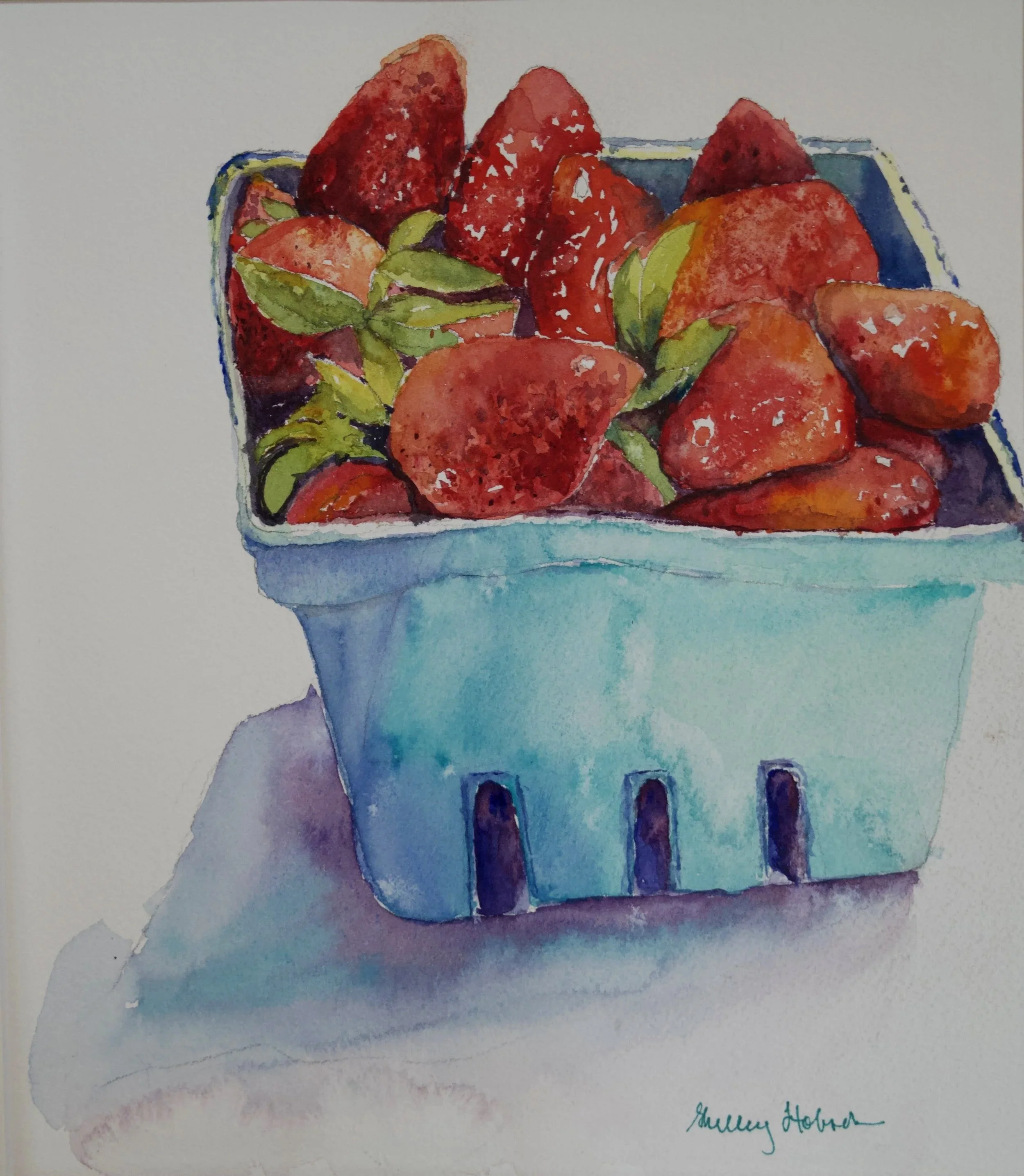 Freshly Picked, 2021,
12 × 16 in.