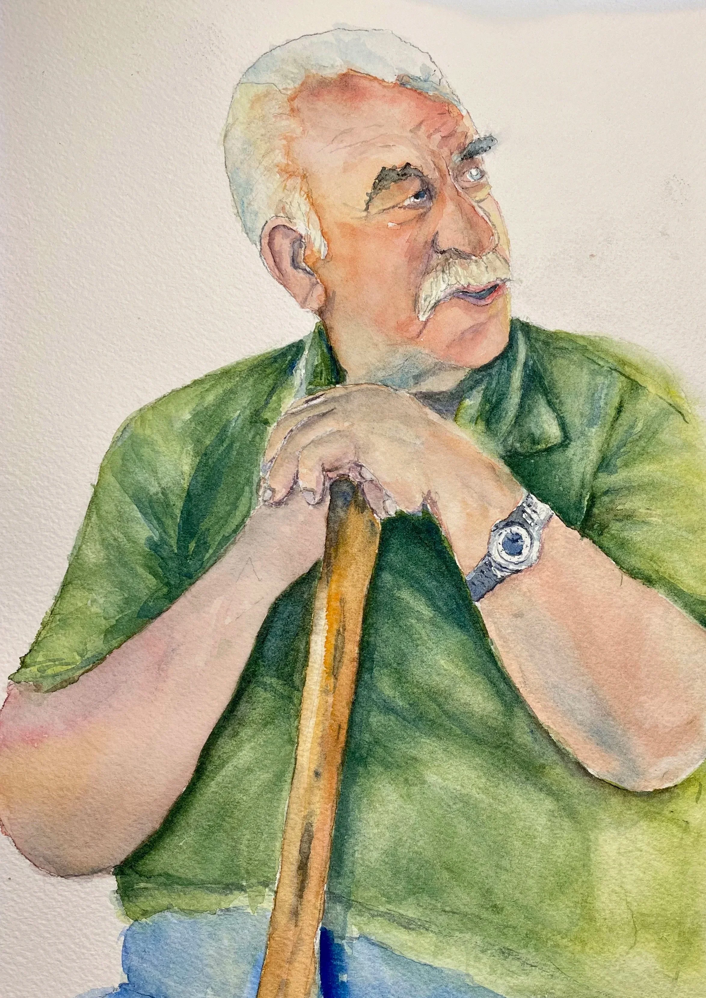 Nicolo, 2024,
9 × 12 in.