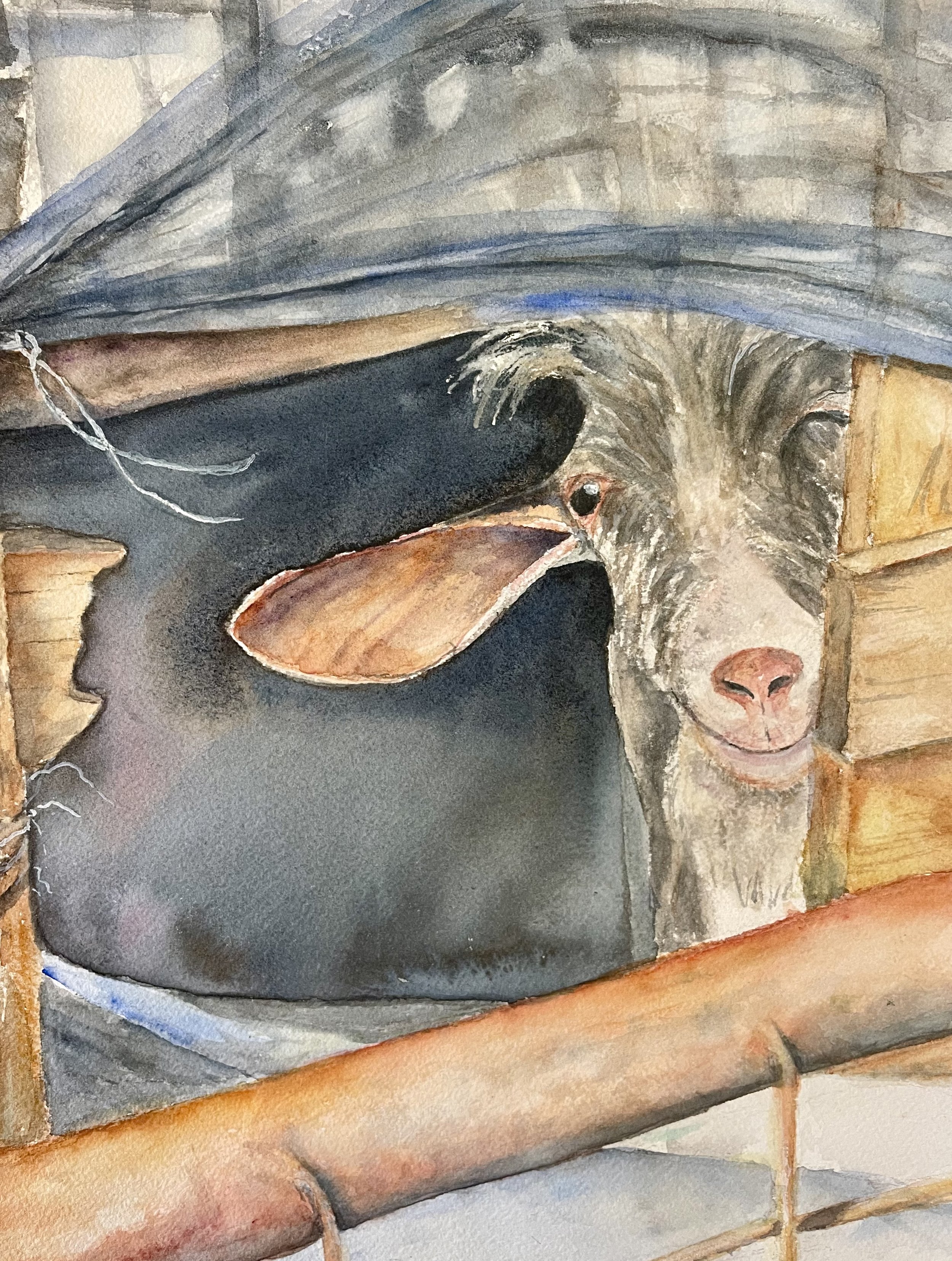 Flirt, 2026,
14 × 21 in.