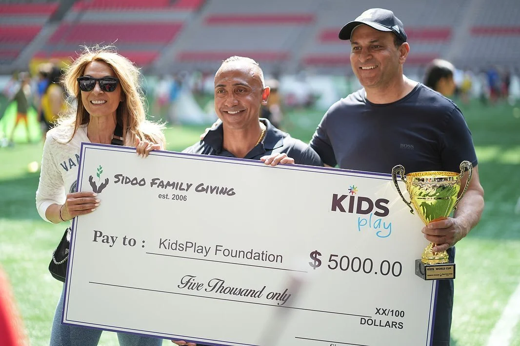 Sidoo Family Giving is proud to continue our sponsorship for @kidsplayfoundation programs since 2015. We support initiatives as such so each child can get an equal access to opportunities to achieve their goals and ambitions. By providing free progra