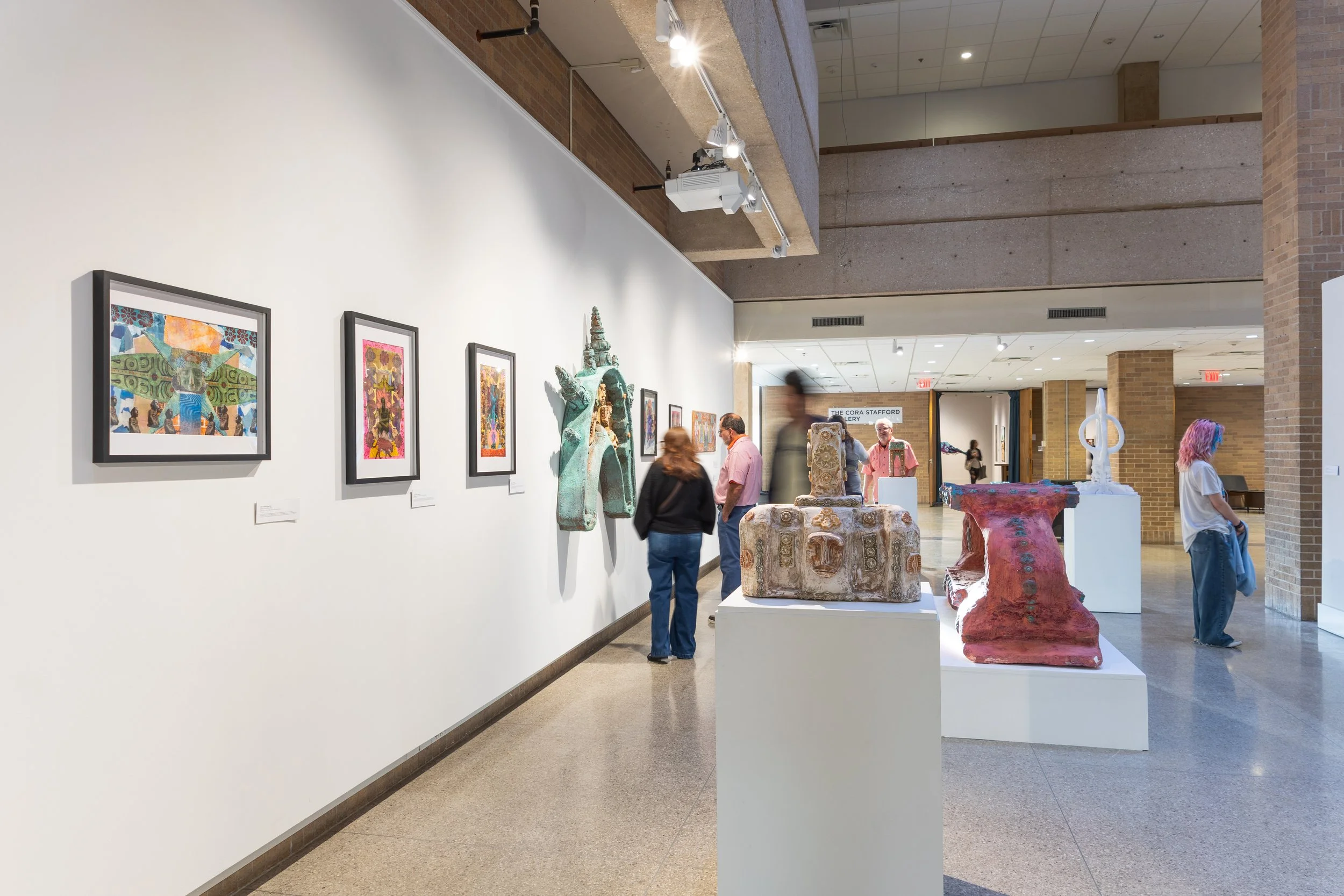 Perspective of Otherness, undergraduate solo exhibition, Feb 18-26 2026, University of North Texas, Paul Voertman Gallery, Denton Texas