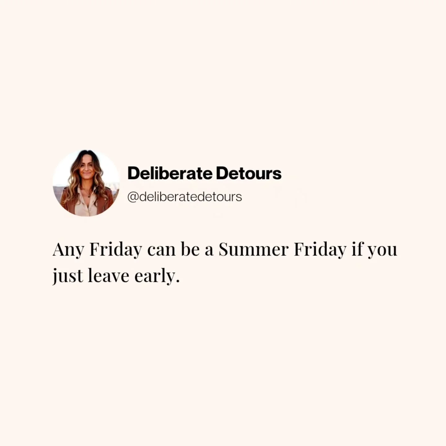 Summer Fridays for everyone 🥂