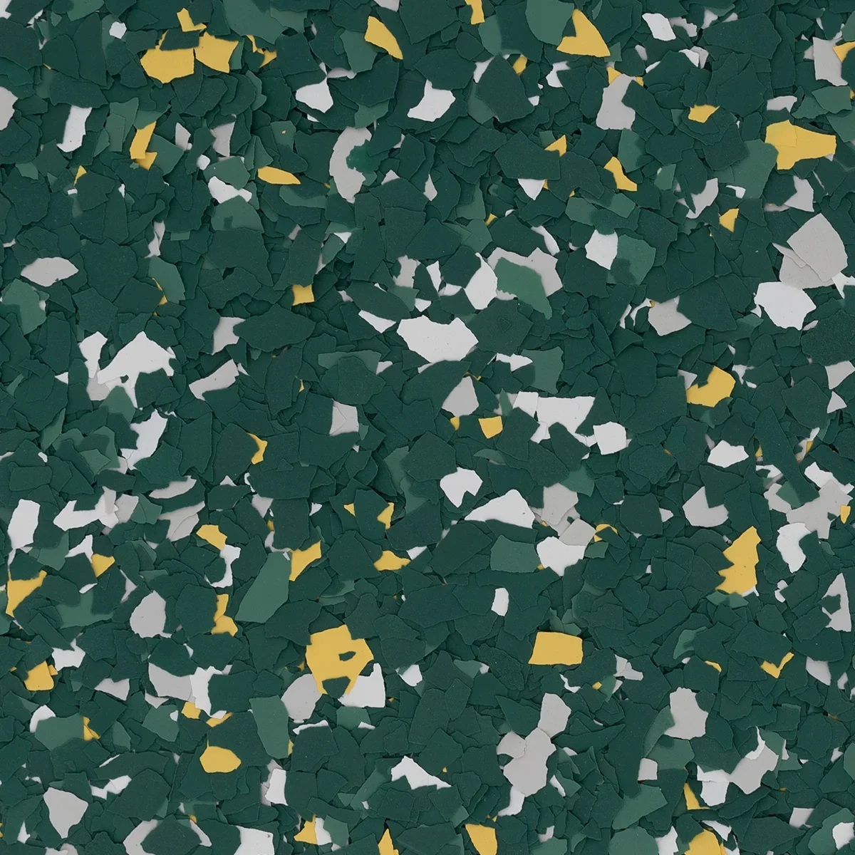 Green and Gold Flake