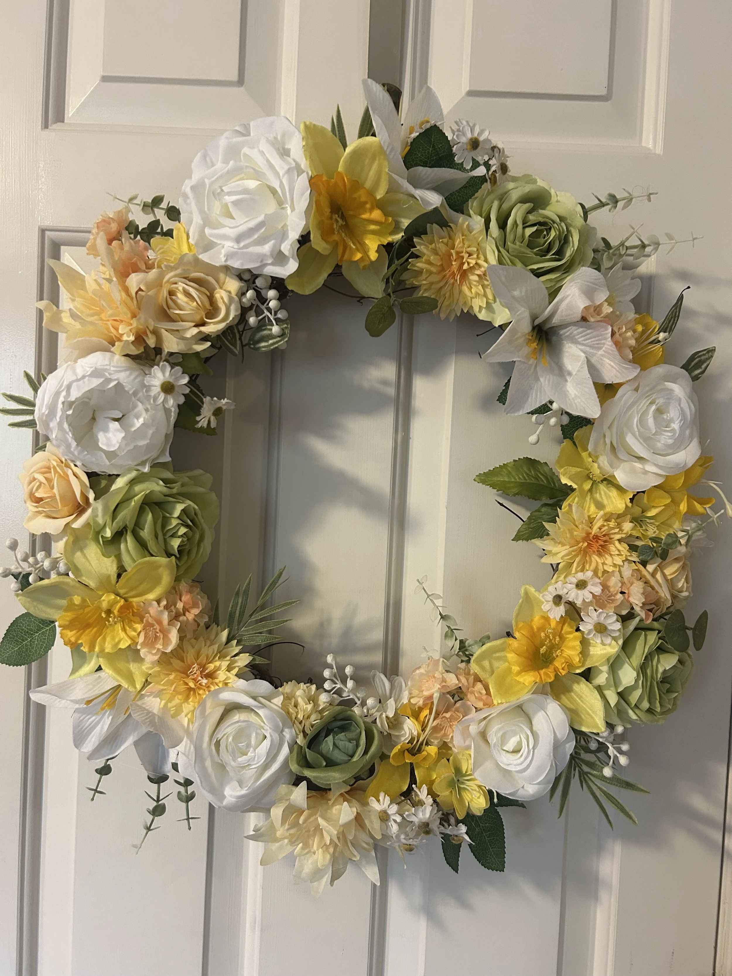 Large Yellow Wreath