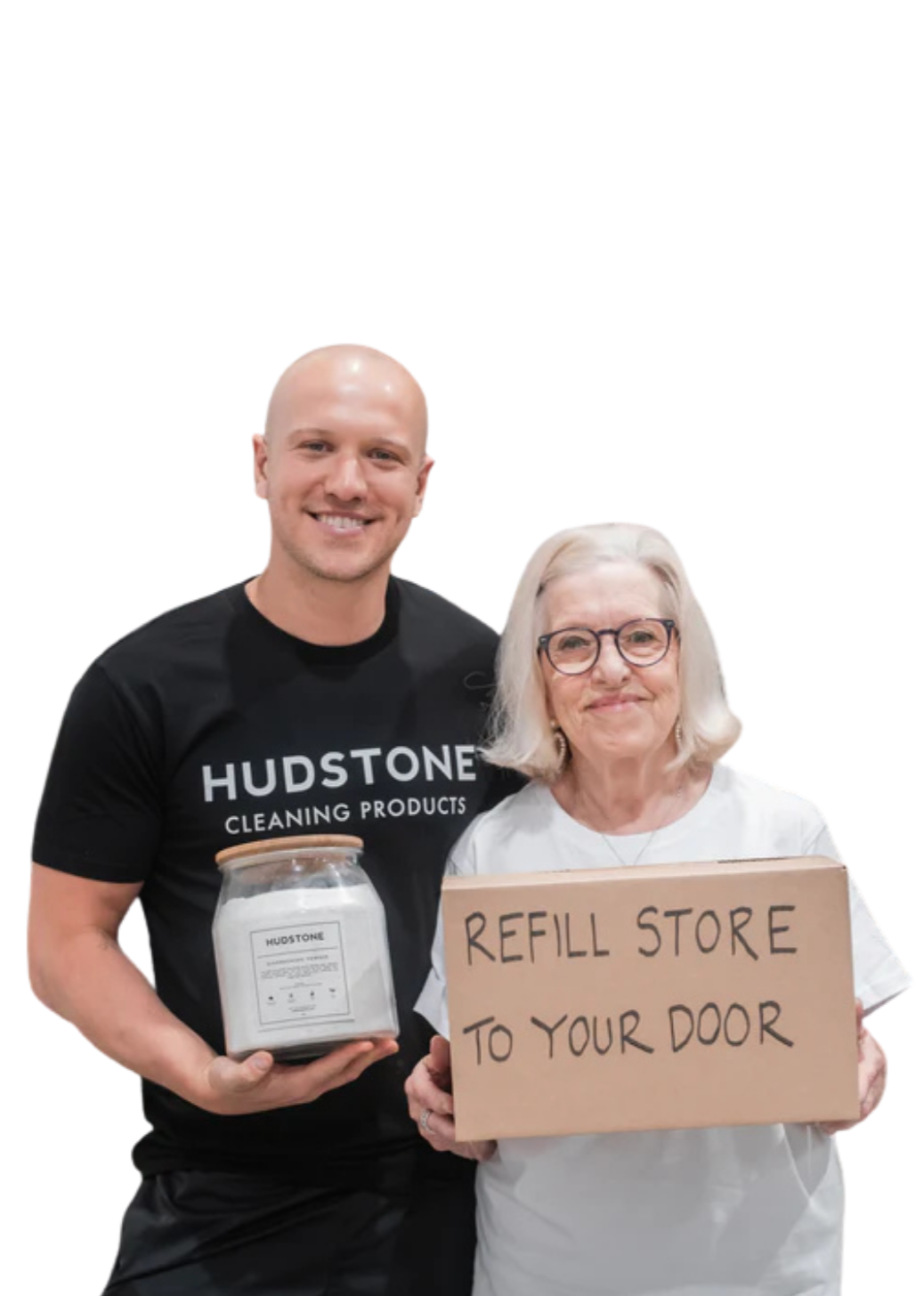 Liz and Steve Davis from Hudstone Home