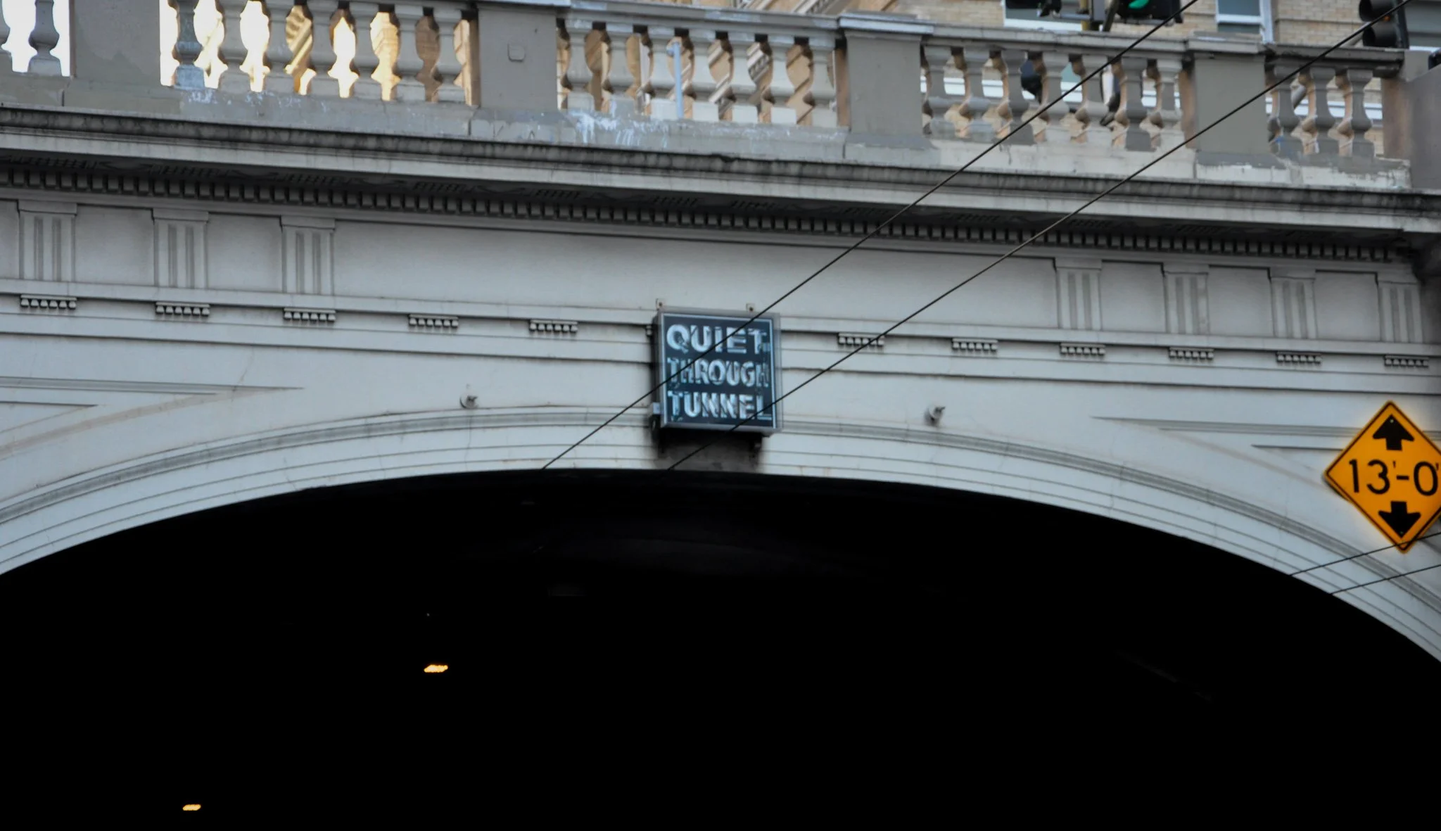 San Francisco, CA, "Shhh"