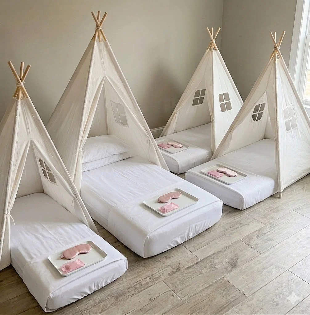 Slumber Party Teepees 24 Hour Rental