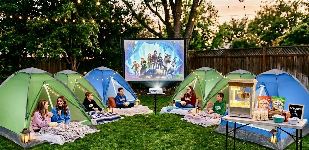 Ultimate Camping Movie Night