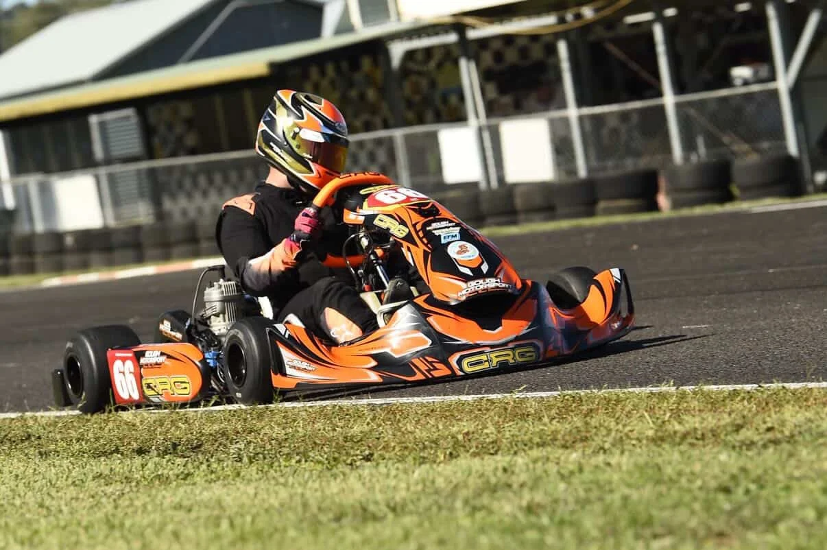Karting at Lismore Kart Club