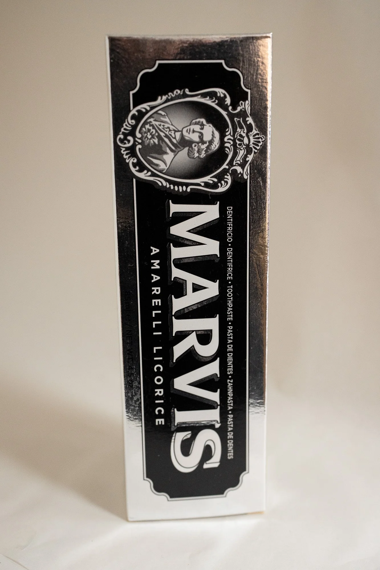 Marvis licorice toothpaste, 75ml