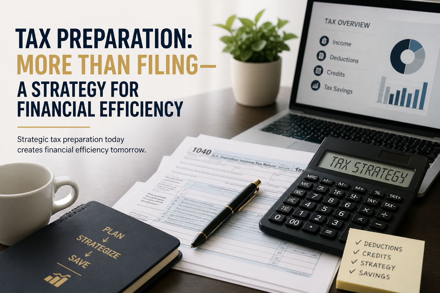 Tax Preparation: More Than Filing — A Strategy for Financial Efficiency