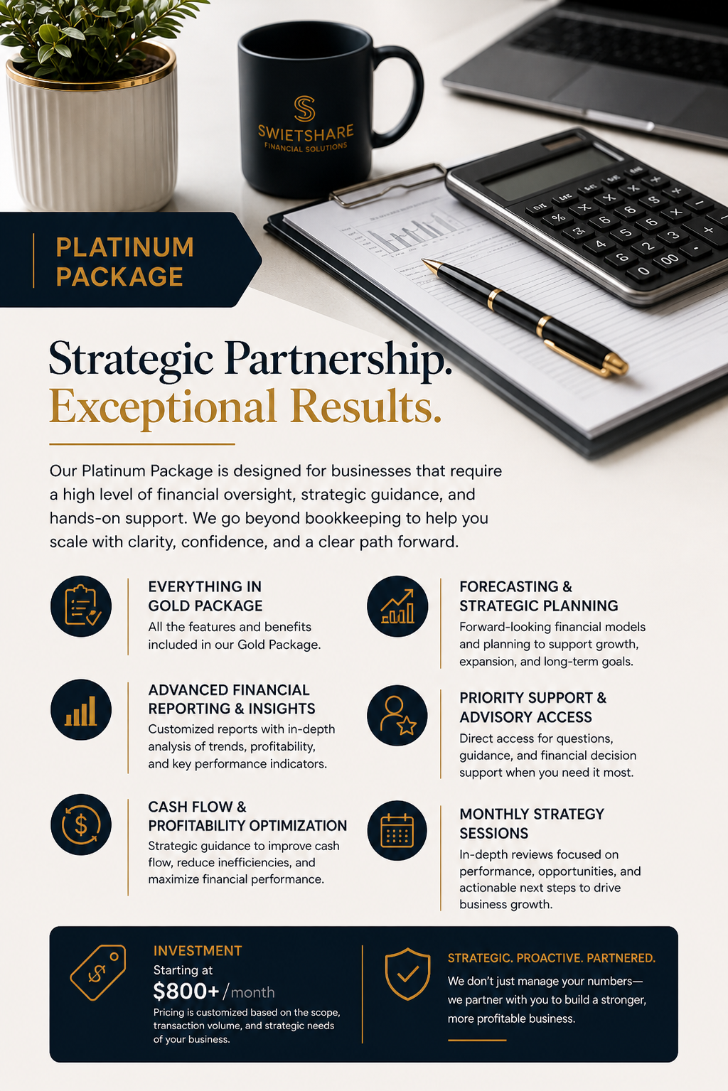 Platinum Package - Strategic Financial Partnership
