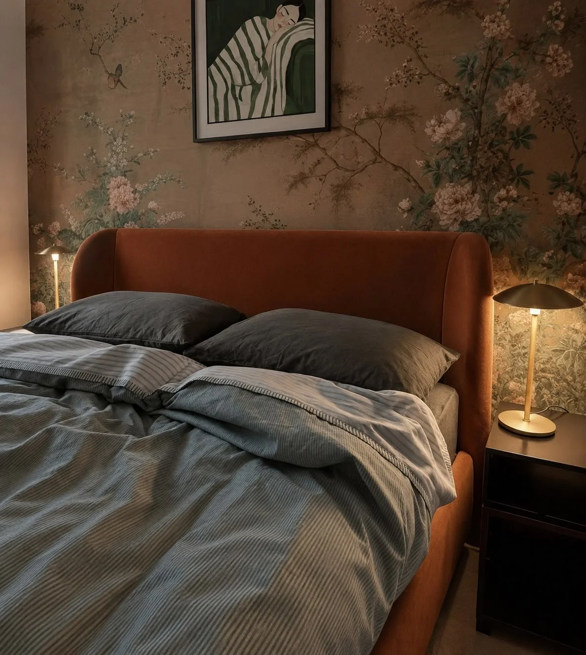 dcanter blanket in erotic fashionalble masterroom