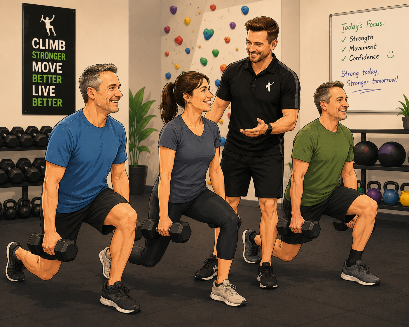 Group exercise: bone strengthening