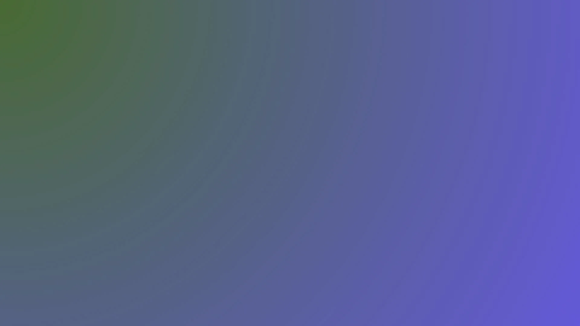 The image is a blurred gradient background with shades of green, blue, and purple.
