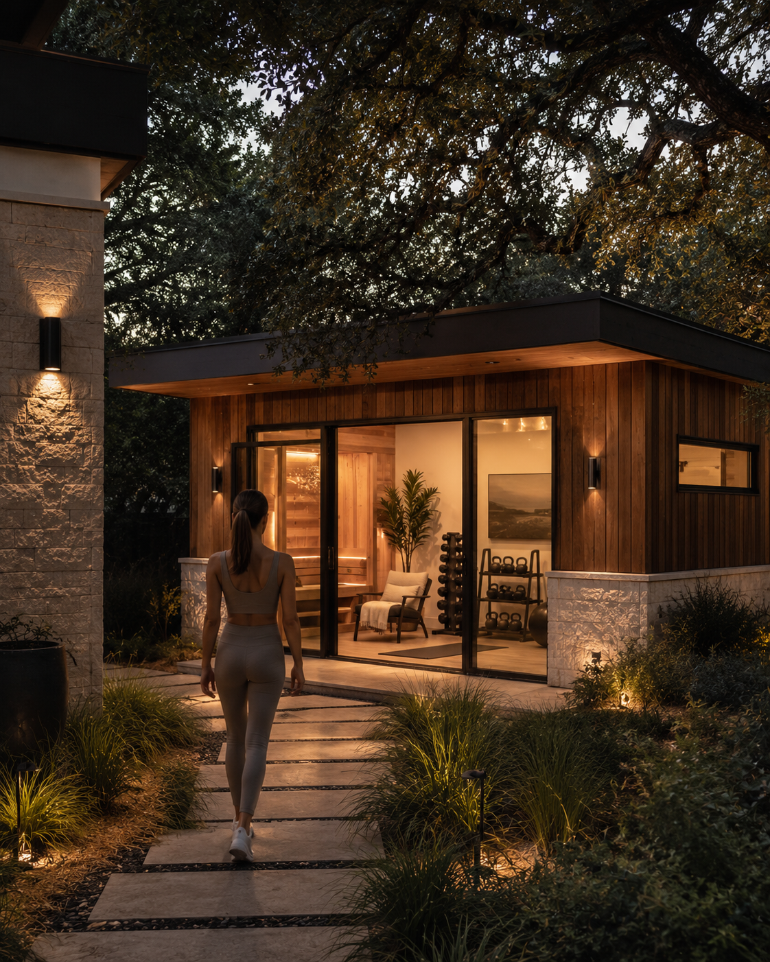 Backyard Wellness Building