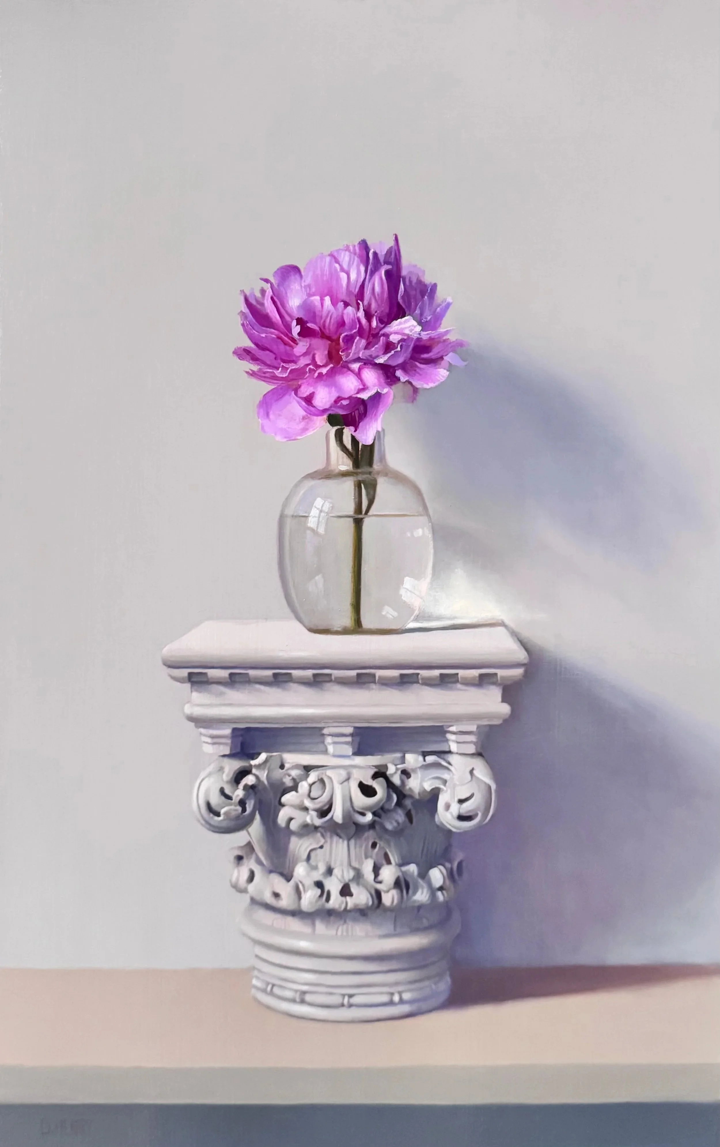 Peony On A Pedestal
10"x14" Oil on Birch Panel
Sold