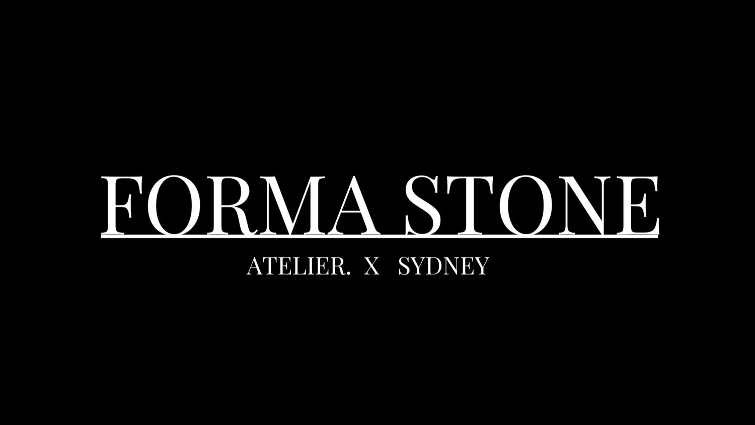 FORMA STONE ATELIER