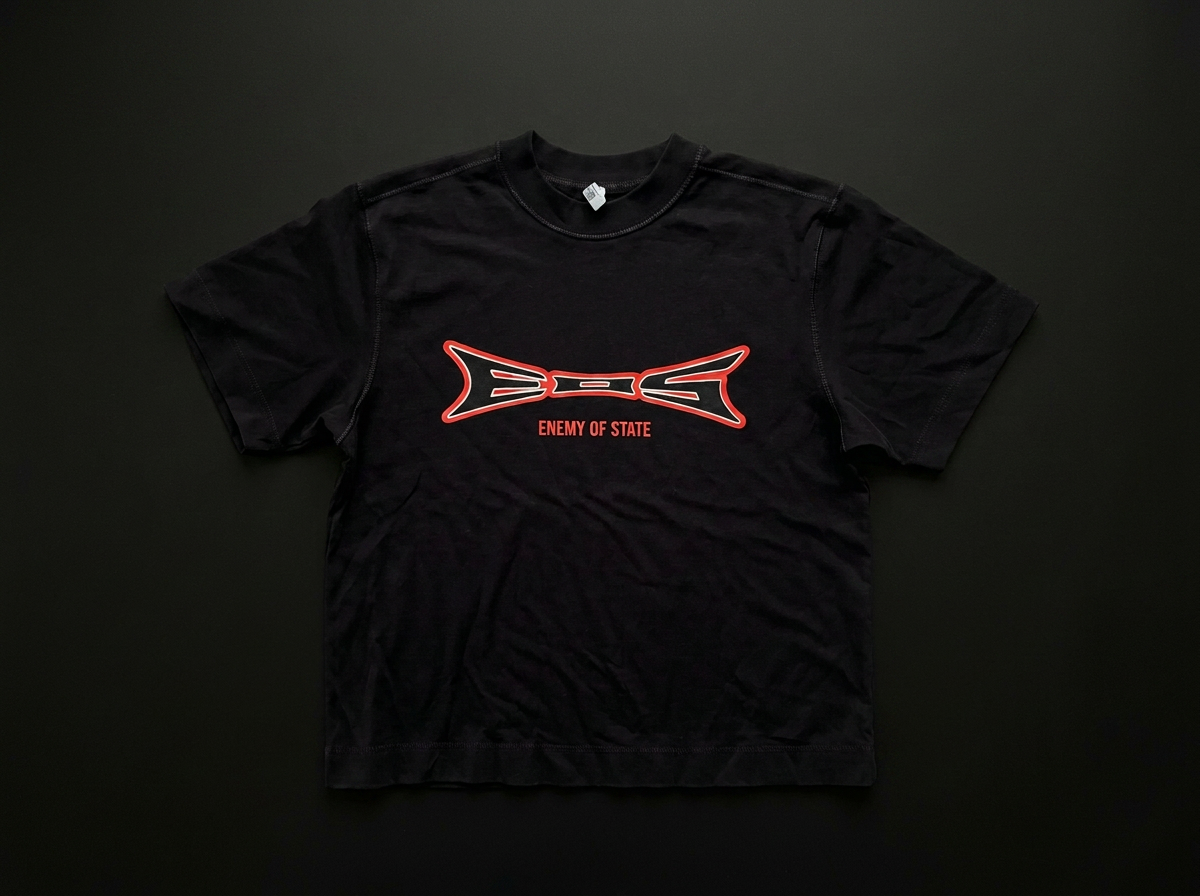 ENEMY OF STATE HEAVY PRINTED SHIRT