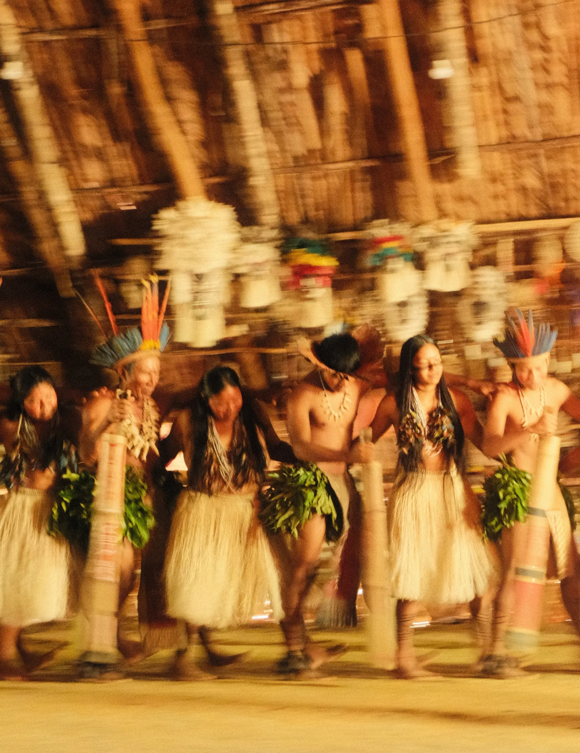 Dance from the amazon tribe