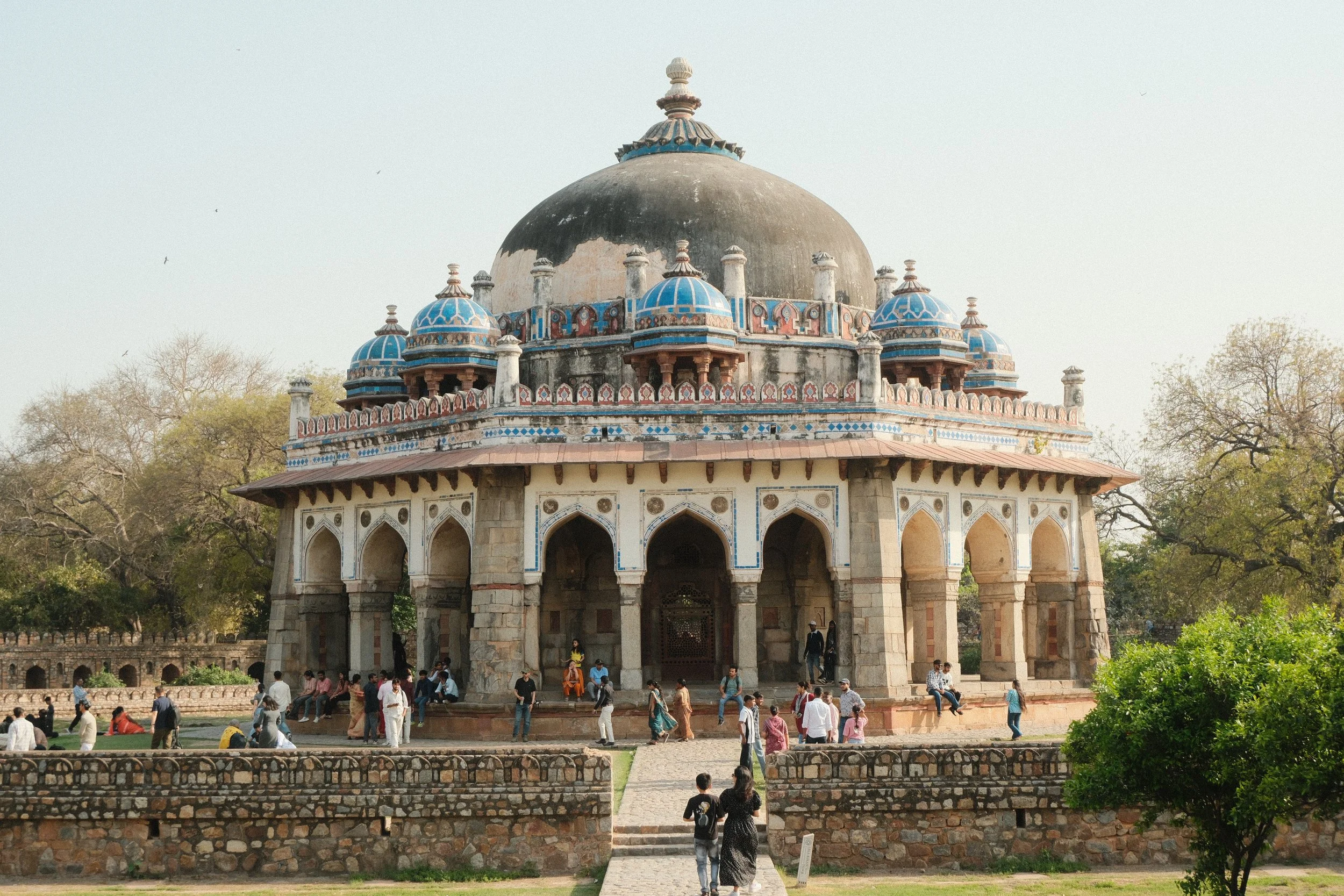 Sightseeing after eating dosas