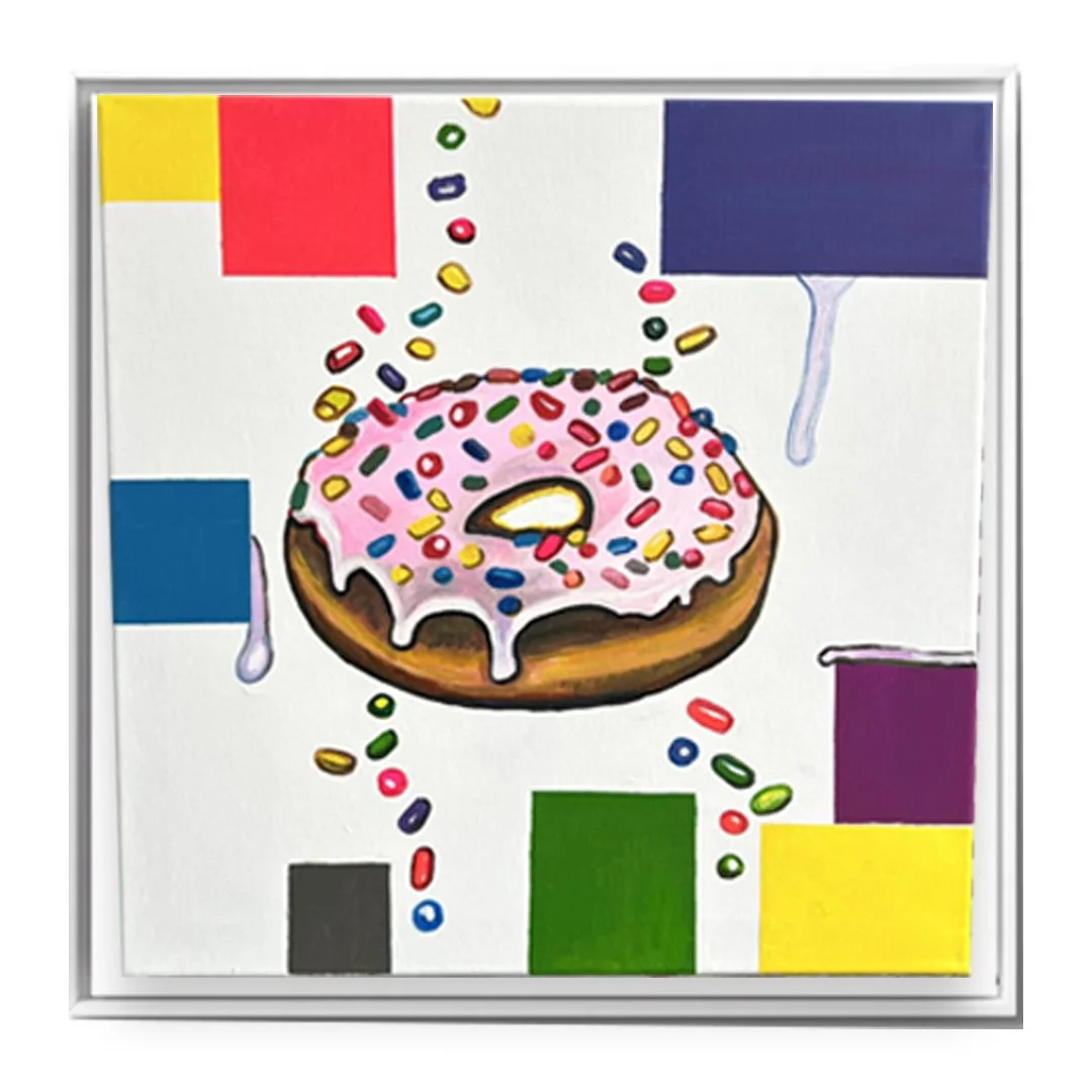 abstract donut