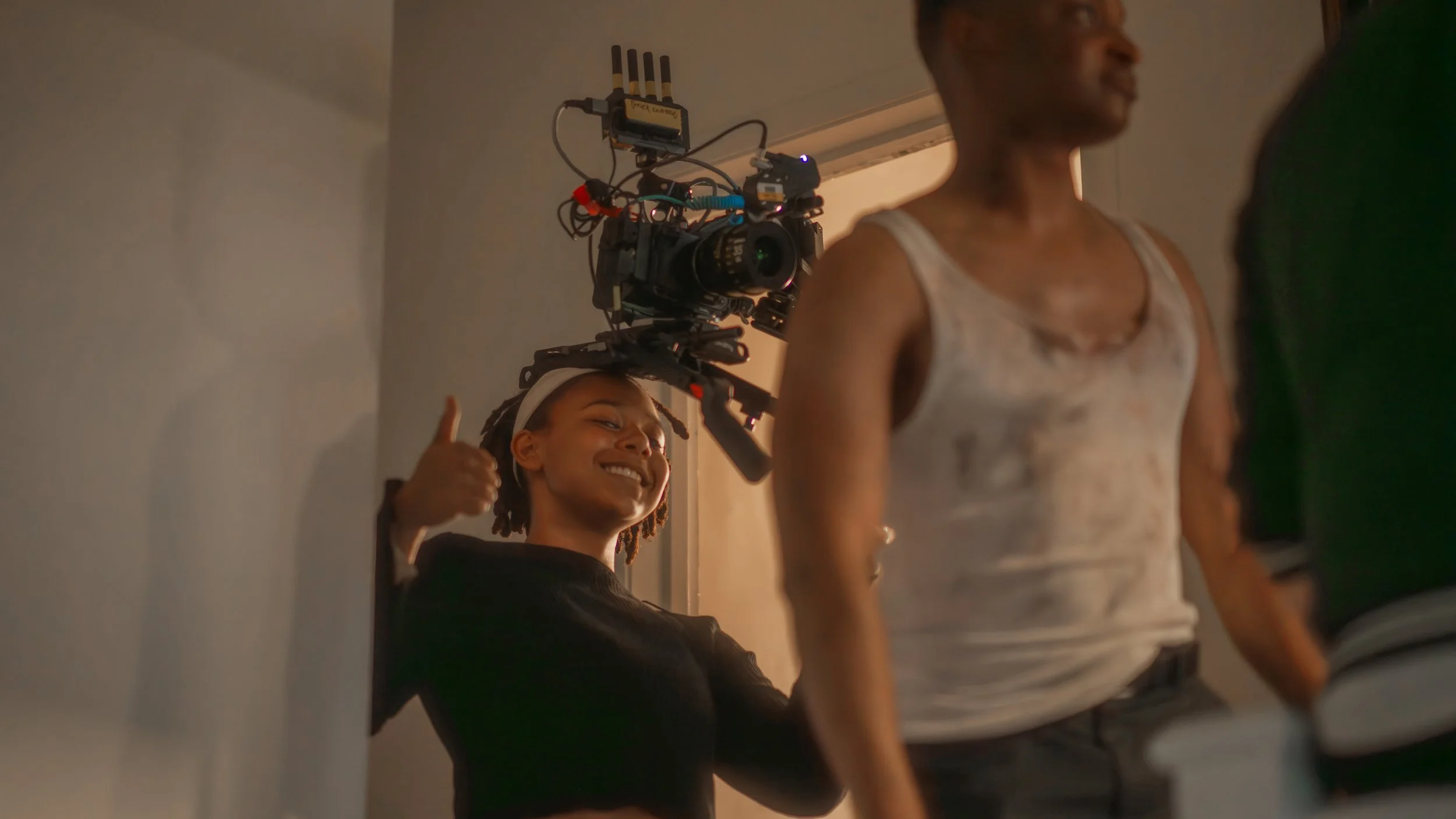 Chris Ceguerra's Behind-the-Scenes Photography for the music video of  Gun To My Head by Kevin Edilson (2024).