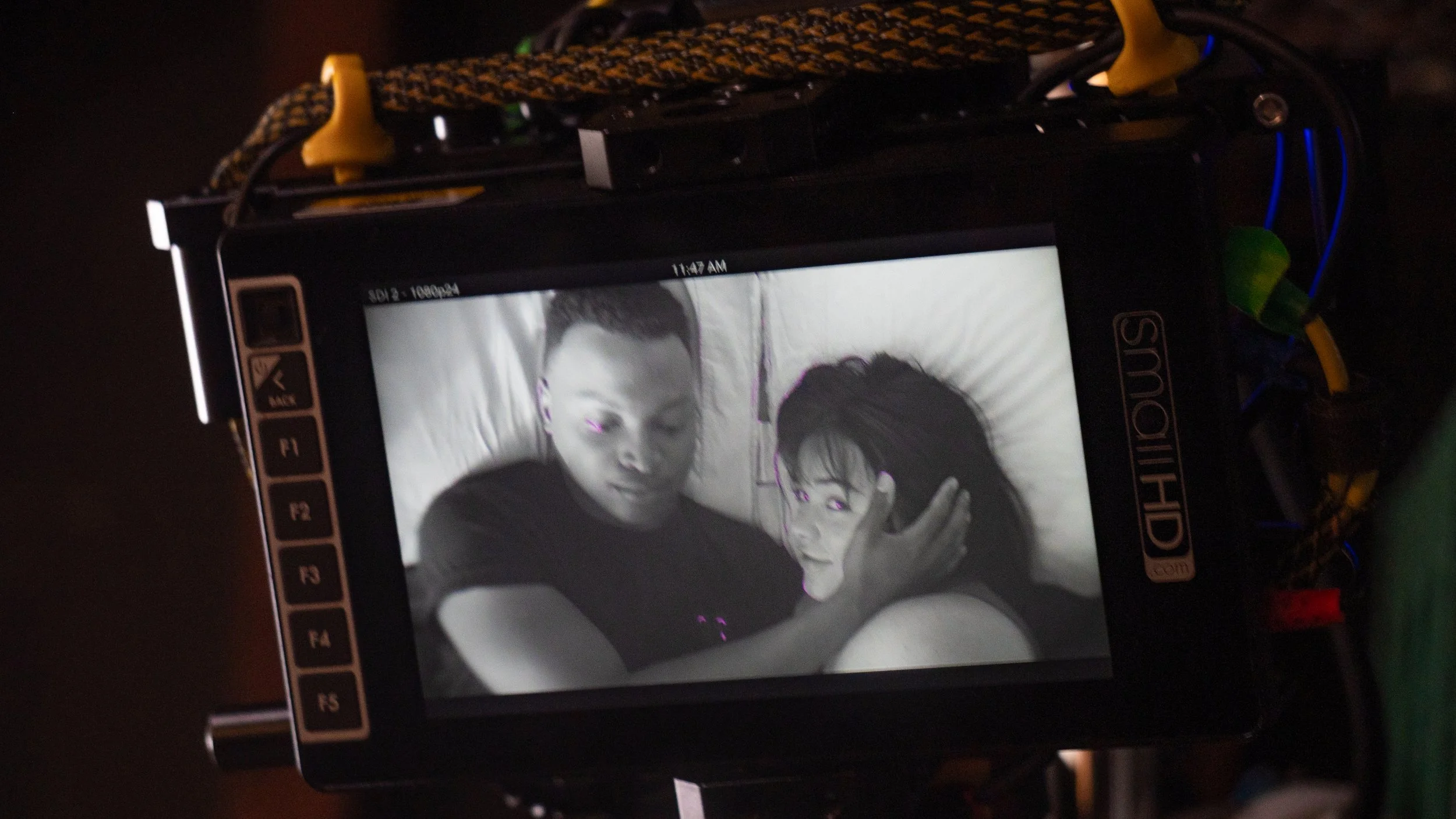 Chris Ceguerra's Behind-the-Scenes Photography for the music video of  Gun To My Head by Kevin Edilson (2024).